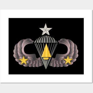 Army - Combat Paratrooper - Combat Vet wo Txt Posters and Art